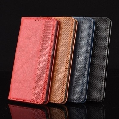 For XiaoMi RedMi K90 Pro Max, Luxury Retro Flip Leather Wallet Stand Cover Case