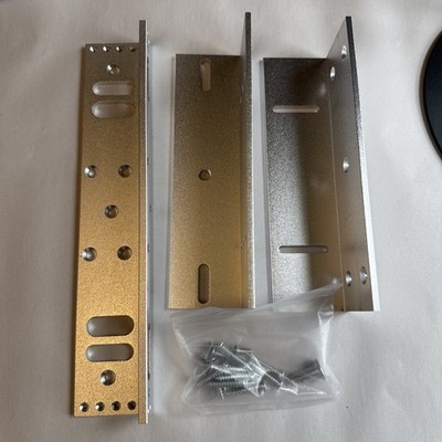 600lbs Z&L Bracket For Electric Magnetic Lock Access Security Control Door