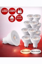 GU10 LED Birnen 3W 5W 7W 9W 3000K 4000K Spot Leuchtmittel Birne Strahler KAMILUX