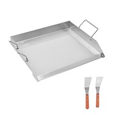 18x16 in Flat Top Griddle Stainless Steel Uni...