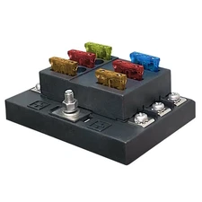 MGI SpeedWare Automotive Fuse Box with Screw Terminals, Standard ATO/ATC Blad...