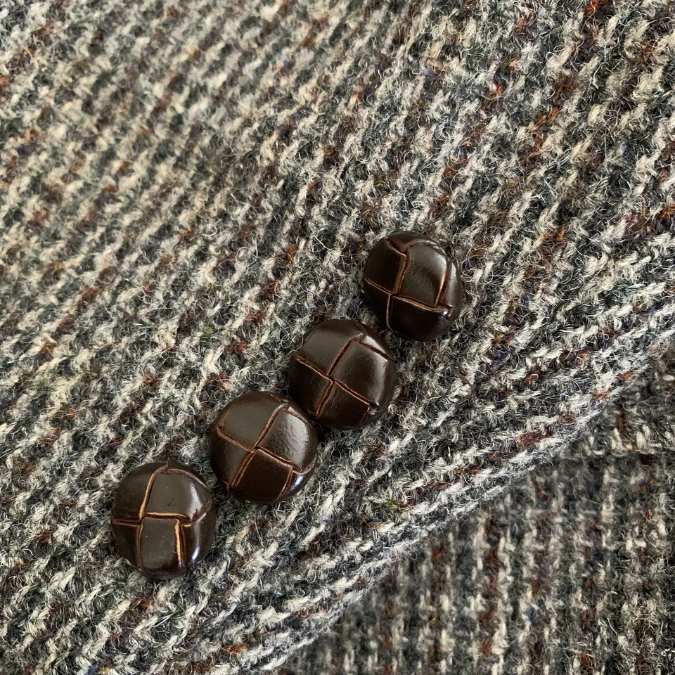 Blazer de tweed vintage LL Bean Harris lana Inglaterra para hombre 41R Foto 3 de 4