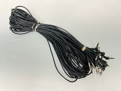 TEN Roland PCS-11F Stereo (TRS) 11' Patch Cable Cables Wires Cord Cords 1/4'' Rol