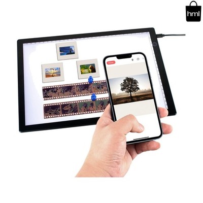 DGODRT Slide Viewer Light Box for Scan Old Slide Negative Film Scanning Artis...
