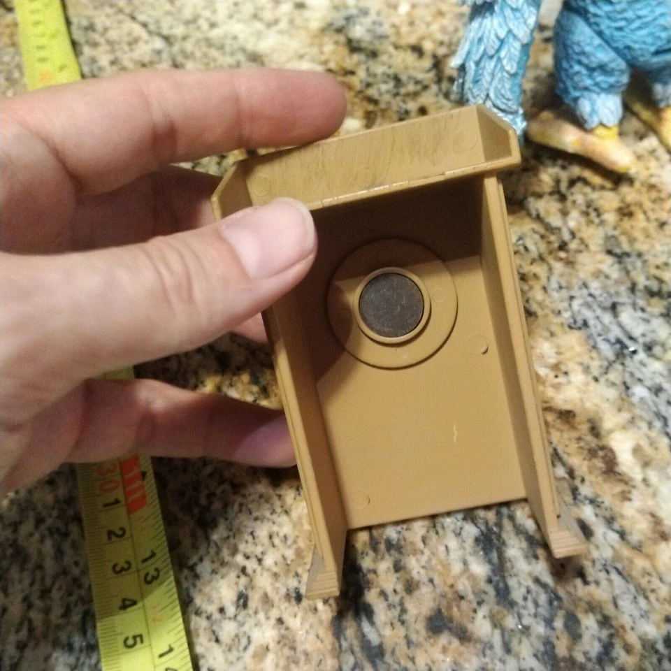 Figura Muppet Show Sam Eagle + Accesorios / Juguetes Palisades / Serie 8 2004 Foto 2 de 4