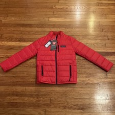 Vineyard Vines Outerwear Coat Boys Mountain Weekend Jacket Nautical Red Size M