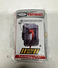 Hubbell MM420C TayMac Non-Metallic Weatherproof In-Use Clear Cover Depth 2-3/4"