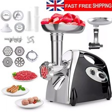 2800W Heavy Duty Electric Meat Grinder Mincer Machine Food Sausage Maker Filler