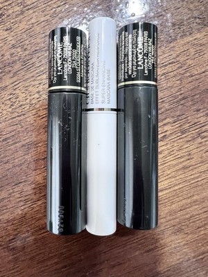 3pcs Lancome Hypnose Drama Mascara Excessive Black Cils Booster XL Lash Primer