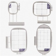 4-in-1 Embroidery Hoop Set for Various Machines