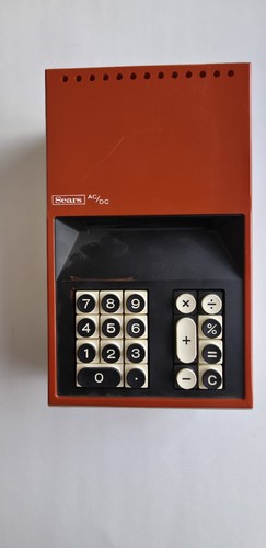 Vintage Sears AC/DC Desktop Calculator 801.58020
