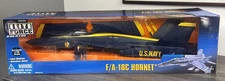 BBI Elite Force #21267 1/18 Scale F/A-18C Hornet U.S. Navy Blue Angels NOS/RARE!