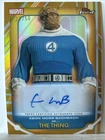 2026 TOPPS FINEST FANTASTIC FOUR #FA-EM Ebon Moss Bachrach The THING /50 AUTO