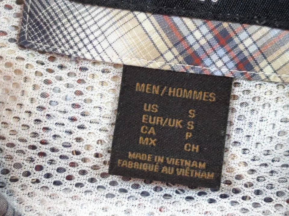 Camisa Ariat Hombre Pequeña Calce Clásico Botón Manga Larga Cuadros Serie Pro  Foto 3 de 4