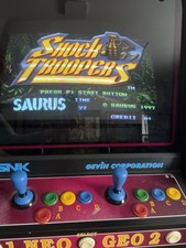 Snk Neo Geo Shock Troopers Mvs  100% original SNK and tested