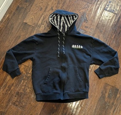 Beetlejuice The Musical Its Show Time Full-Zip Hoodie Sweatshirt - Size Large
