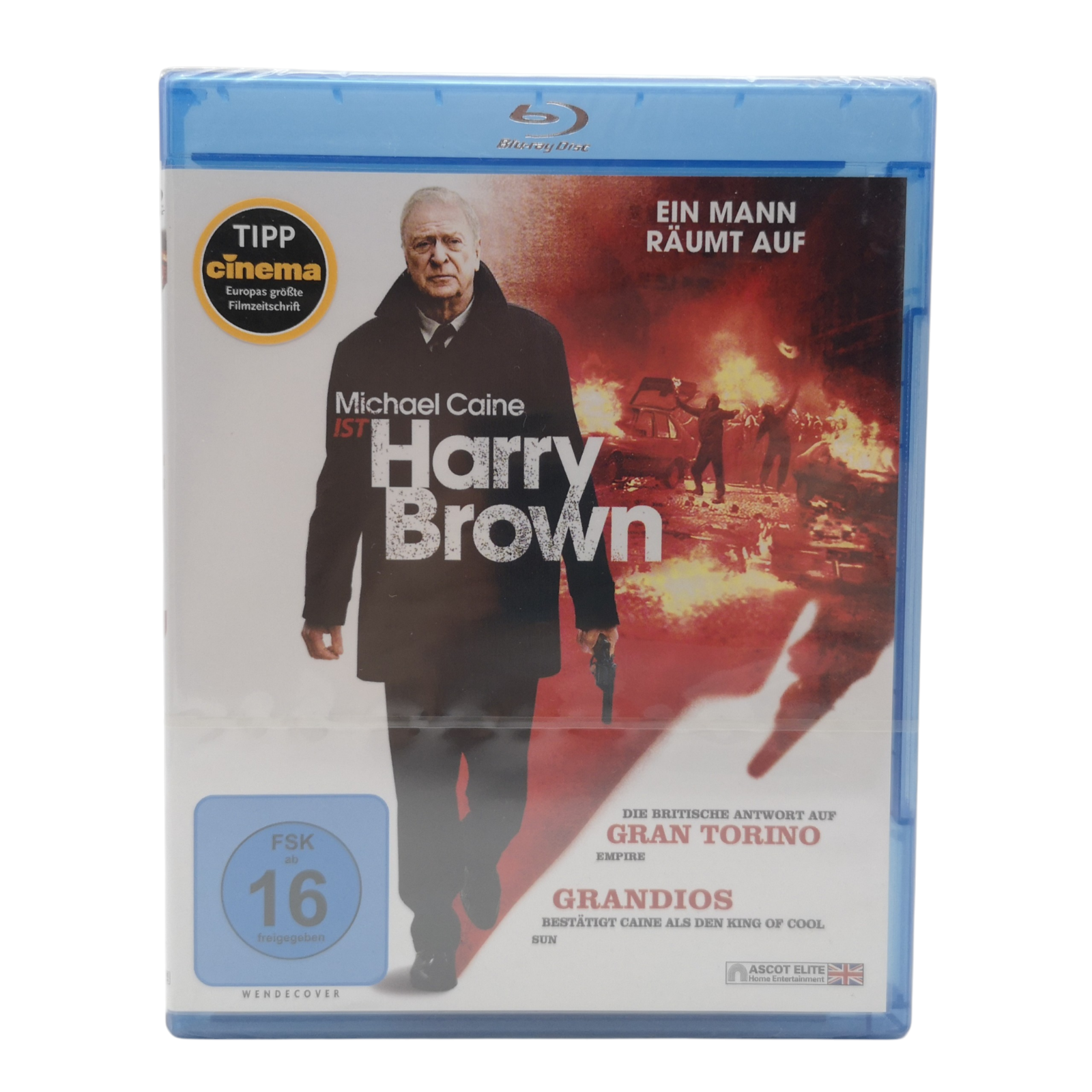 Harry Brown - Ein Mann räumt auf - Michael Caine auf Blu-ray - NEU OVP - Bild 3