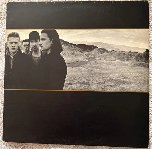 33 LP Vinyl Record, U2, Joshua Tree- First Edition Original ( 1987) -