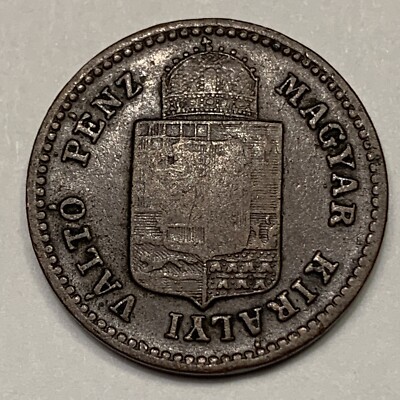 1879 K.B. Valto Penz Magyar Kiralyi Coin FREE SHIPPING | eBay