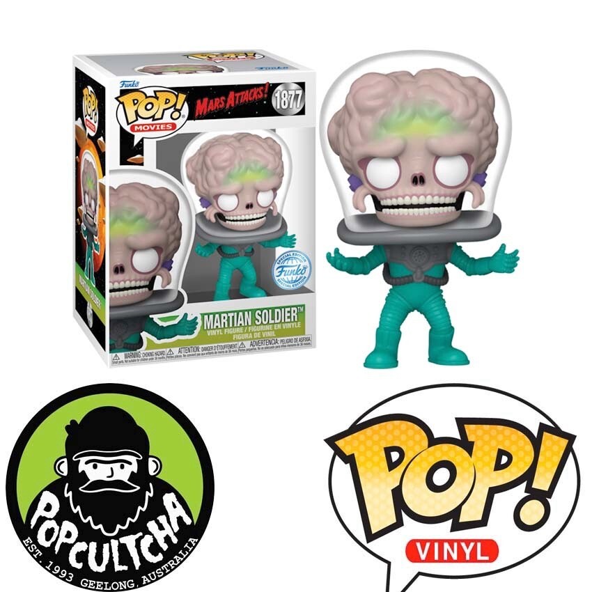 Mars Attacks - Martian Soldier Pop! Vinyl Figure 