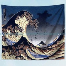 The Great Wave off Kanagawa -Katsushika Hokusai wall tapestry wallpaper decor