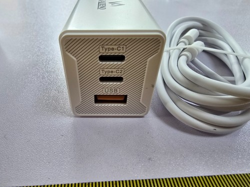 65W USB C AC POWER ADAPTER LAPTOP MAC TABLET UK MAIN FAST CHARGER LEAD 20V 3.25A - Picture 2 of 5
