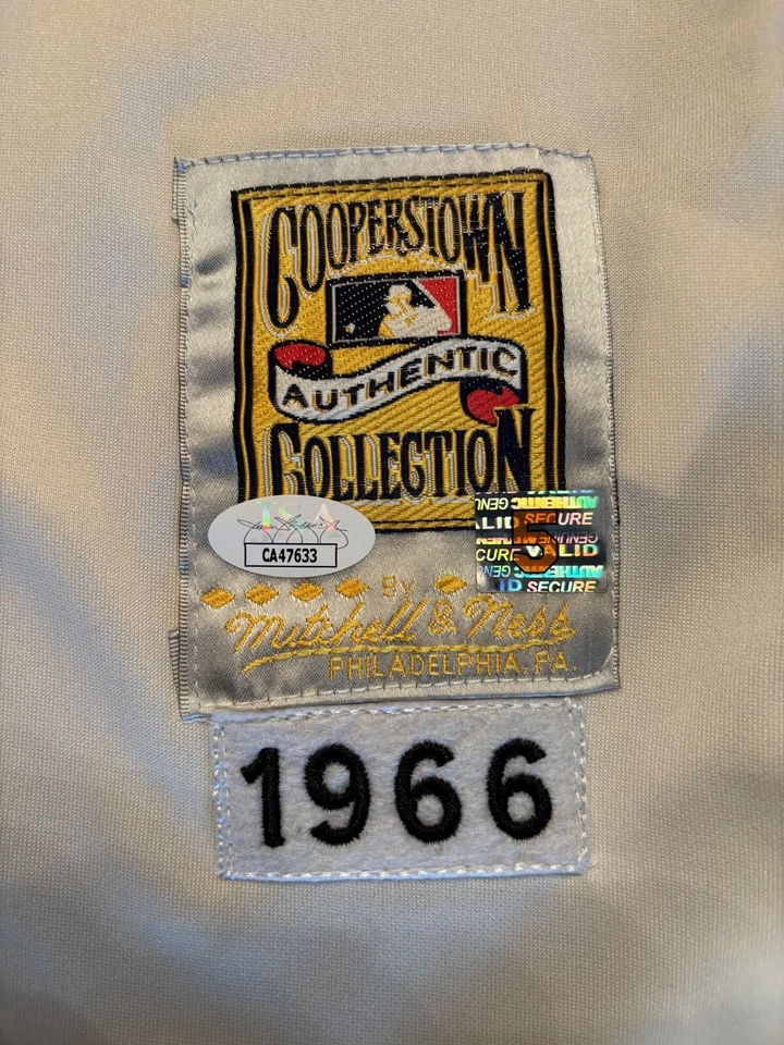 Brooks Robinson Orioles signed autographed 1966 Mitchell and Ness jersey JSA COA - Image 2 of 4