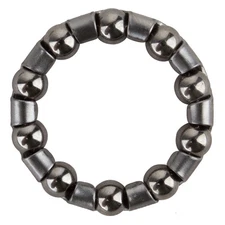 ONE PIECE BIKE CRANK  BALL BEARING RETAINER 1/4" 10 BALL FOR KIDS BIKES NEW