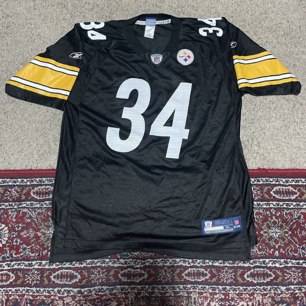 Pittsburgh Steelers Mendenhall 34 XLジャージ NFL Players Pittsburgh Steelers Rashard Mendenhall #34 Mens XLarge