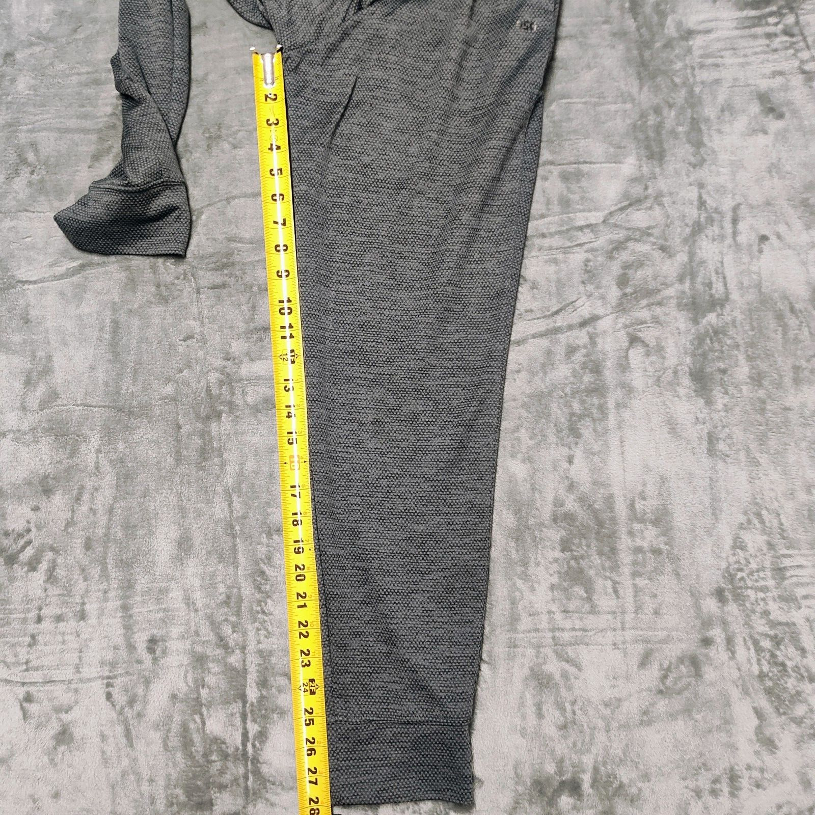 DSG Gray Dot Pattern Drawstring Athletic Pants (S… - image 5