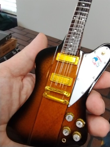 Gibson 1959 Les Paul Standard Cherry Sunburst Mini Guitar Replica - Axe