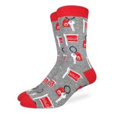 Good Luck Sock Realtor For Sale Sold Key House Novelty Socks Adult 7 12