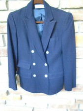 womens navy blue blazer 4-6