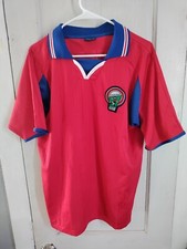 Vintage 2002 World Cup Soccer Costa Rica Jersey Shirt Home Men's Size Medium 