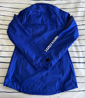 Nike USWNT Women's Soccer Size Small Blue Sideline Jacket WC