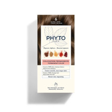 Phyto Hair Color Kit 6 Dark Chocolate Blonde Ammonia Free Coloring