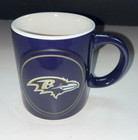 NFL BALTIMORE RAVENS VINTAGE CERAMIC EMBOSSED COFFEE MUG - 2011 - 4" Tall