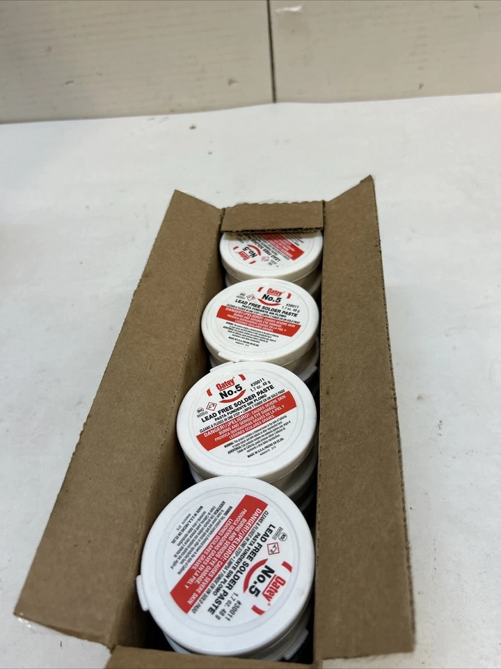 Oatey 30011 Flux, 1.7 oz, Solder Paste Box Of 12 - Image 3 of 4