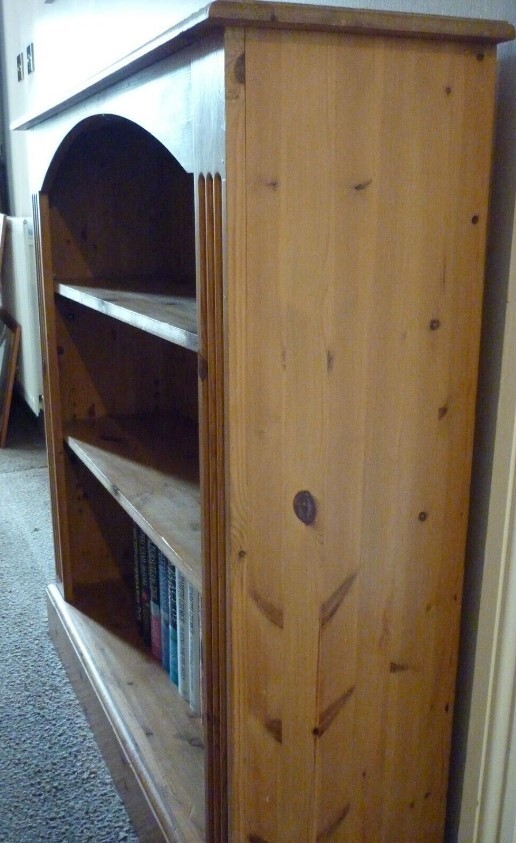 Solid Pine Book case (used) eBay