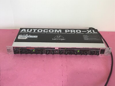 Behringer Autocom Pro-XL MDX1600 Audio Interactive Processor Dynamics   
