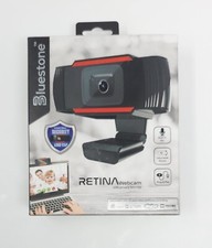 Bluestone Retina 1MP Webcam Built in Mic USB Laptop PC Camera  Privacy Cap NEW