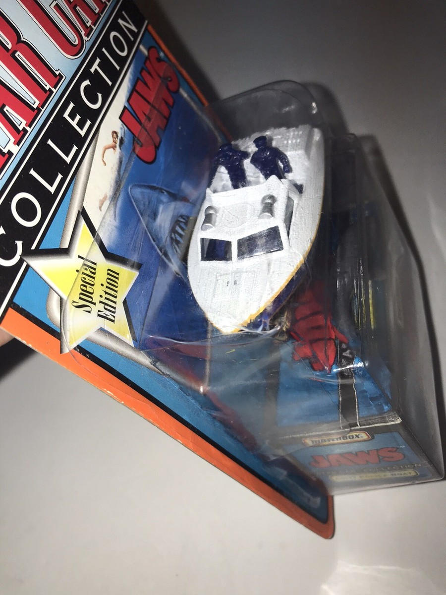 Jaws Special-edition Matchbox Starcar Police Speed Boat W