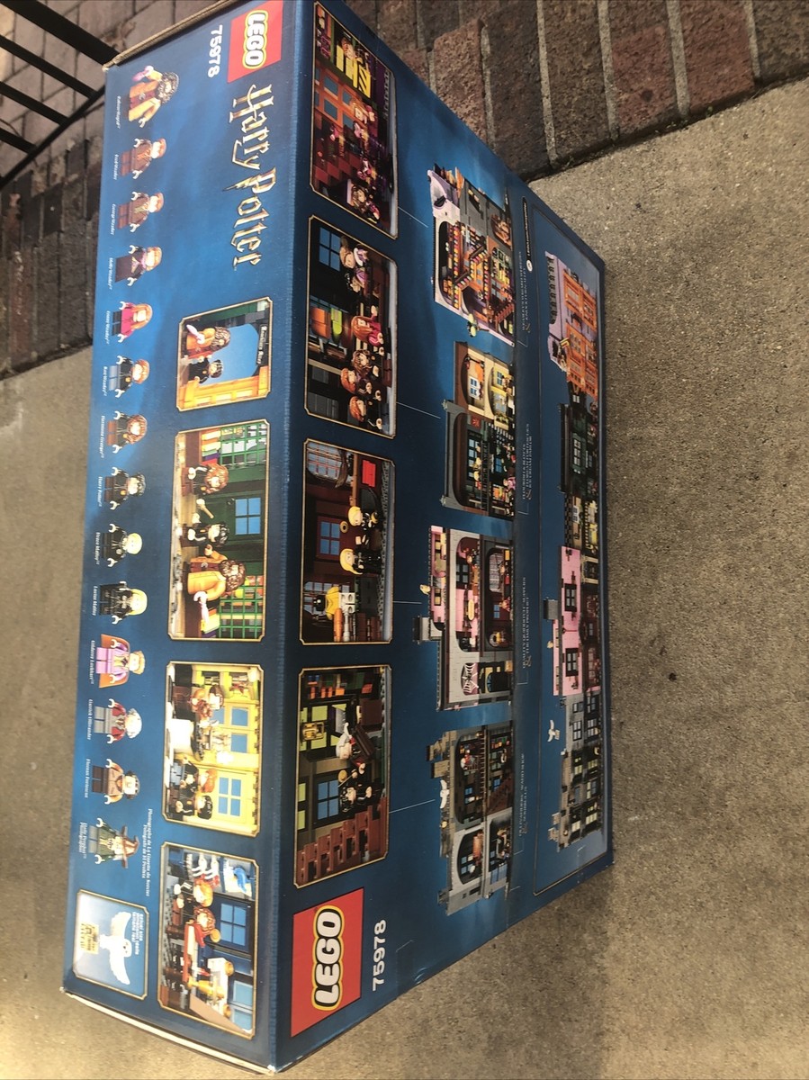 ルミエラブ 二箱 LEGO 75978 Harry Potter Series Diagon Alley New Sealed Wear Outer