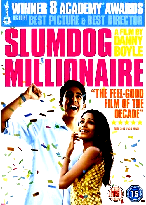 SLUMDOG MILLIONAIRE - ANIL KAPOOR, DEV PATEL -NEW BOLLYWOOD DVD-ENGLISH LANGUAGE