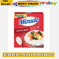 Minute Instant Light and Fluffy White Rice 72-oz Free Shipping