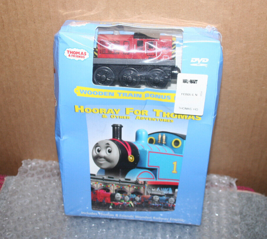 Thomas the Train DVD Hooray For Thomas Wood Salty Bonus Pack