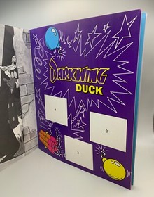 FAN-SET DARKWING DUCK NES OVP CIB + PANINI ALBUM + SEALED DISPLAY