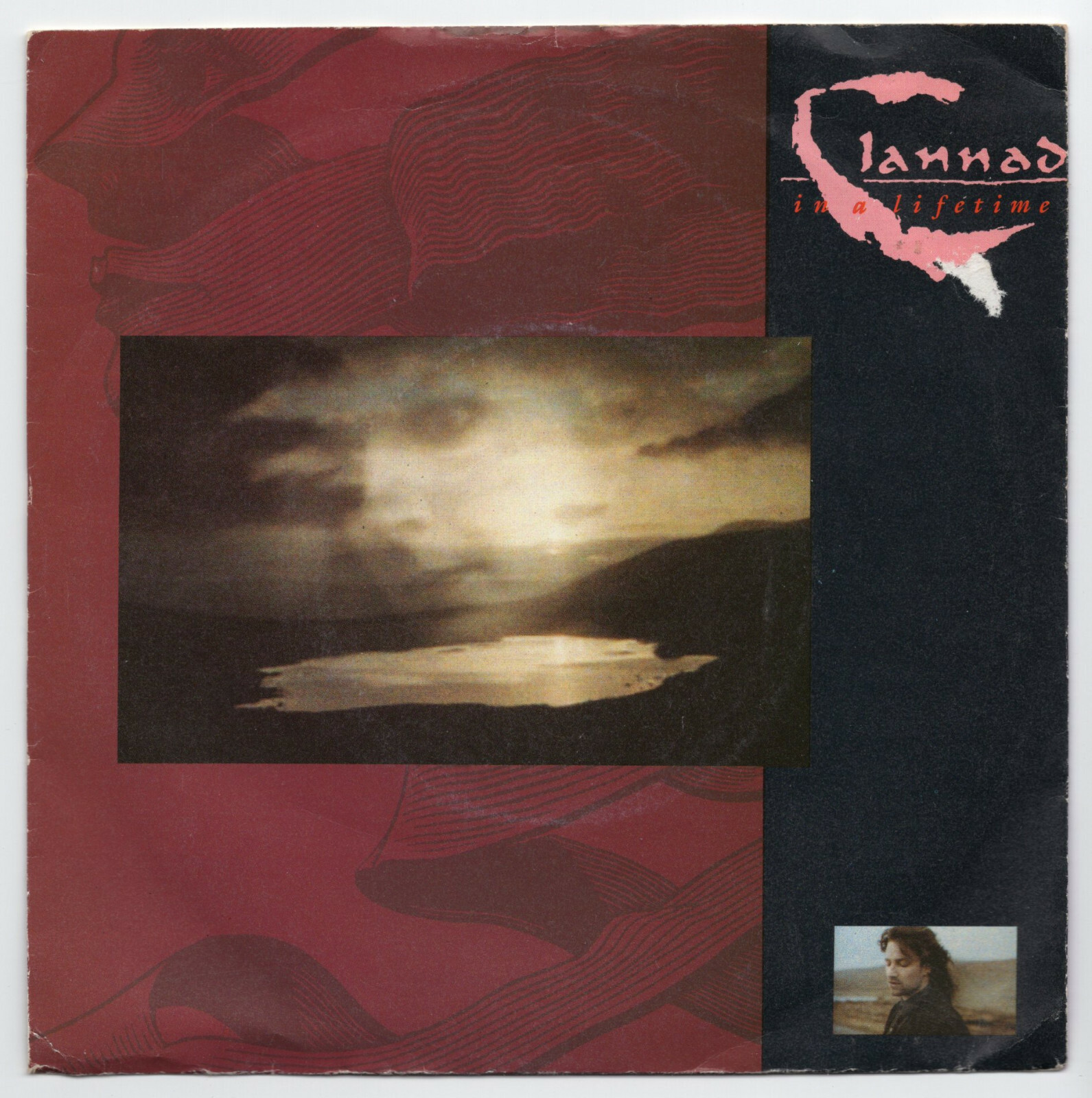 (U860) Clannad, In A Lifetime - 1989 - 7 inch vinyl