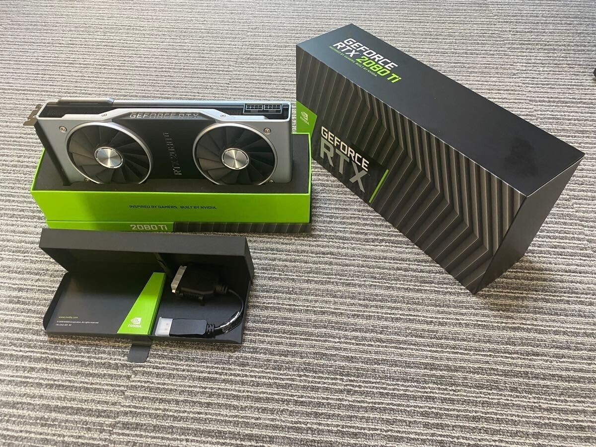 Nvidia RTX 2080 Ti Founders Edition Used Tested | eBay Nvidia RTX 2080 Ti Founders Edition Used Tested | eBay