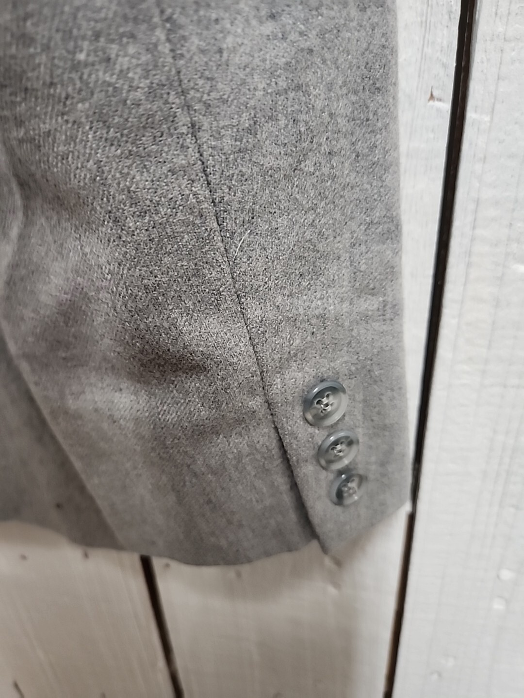 Pendleton Wool Blazer 10 Gray C29 - image 11